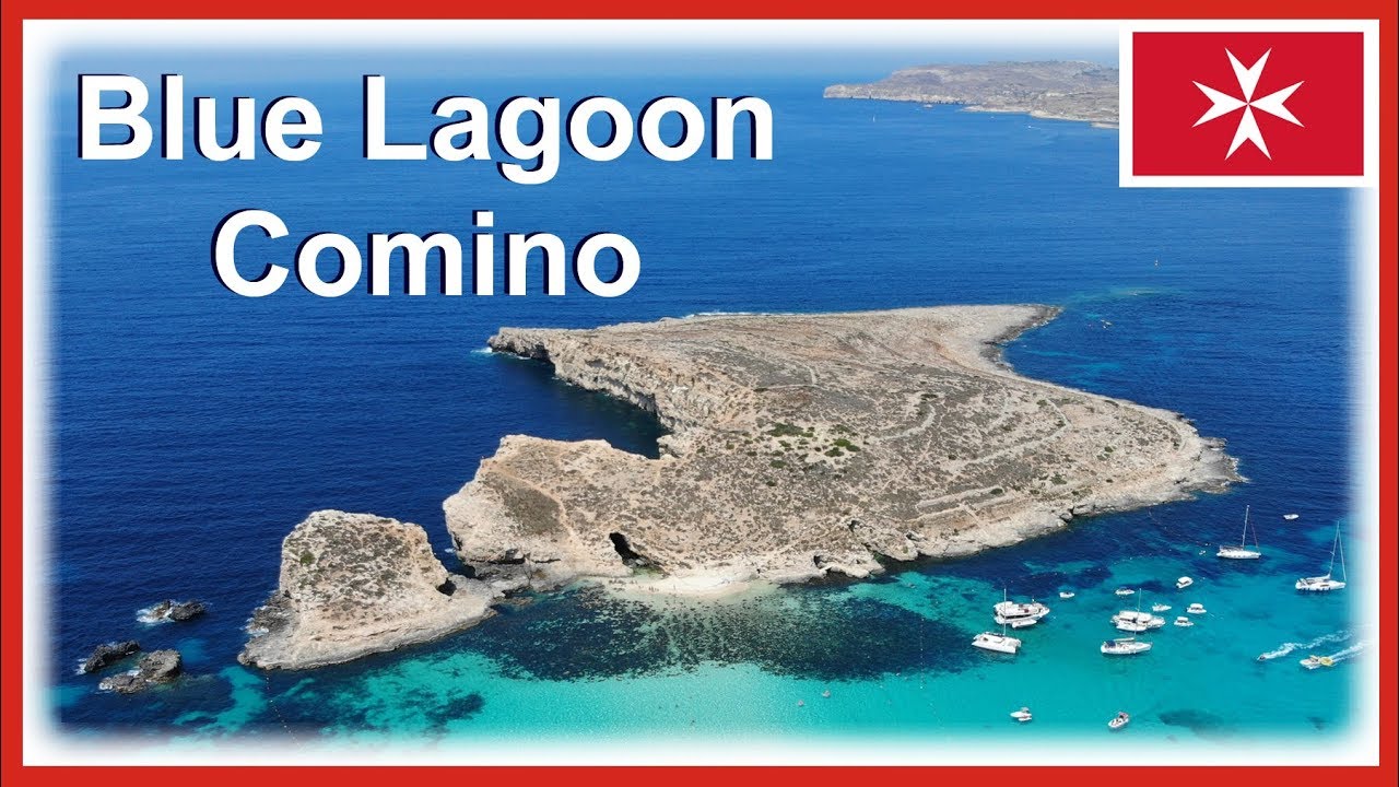 Blue Lagoon Malta - includes Comino Island drone video in 4k