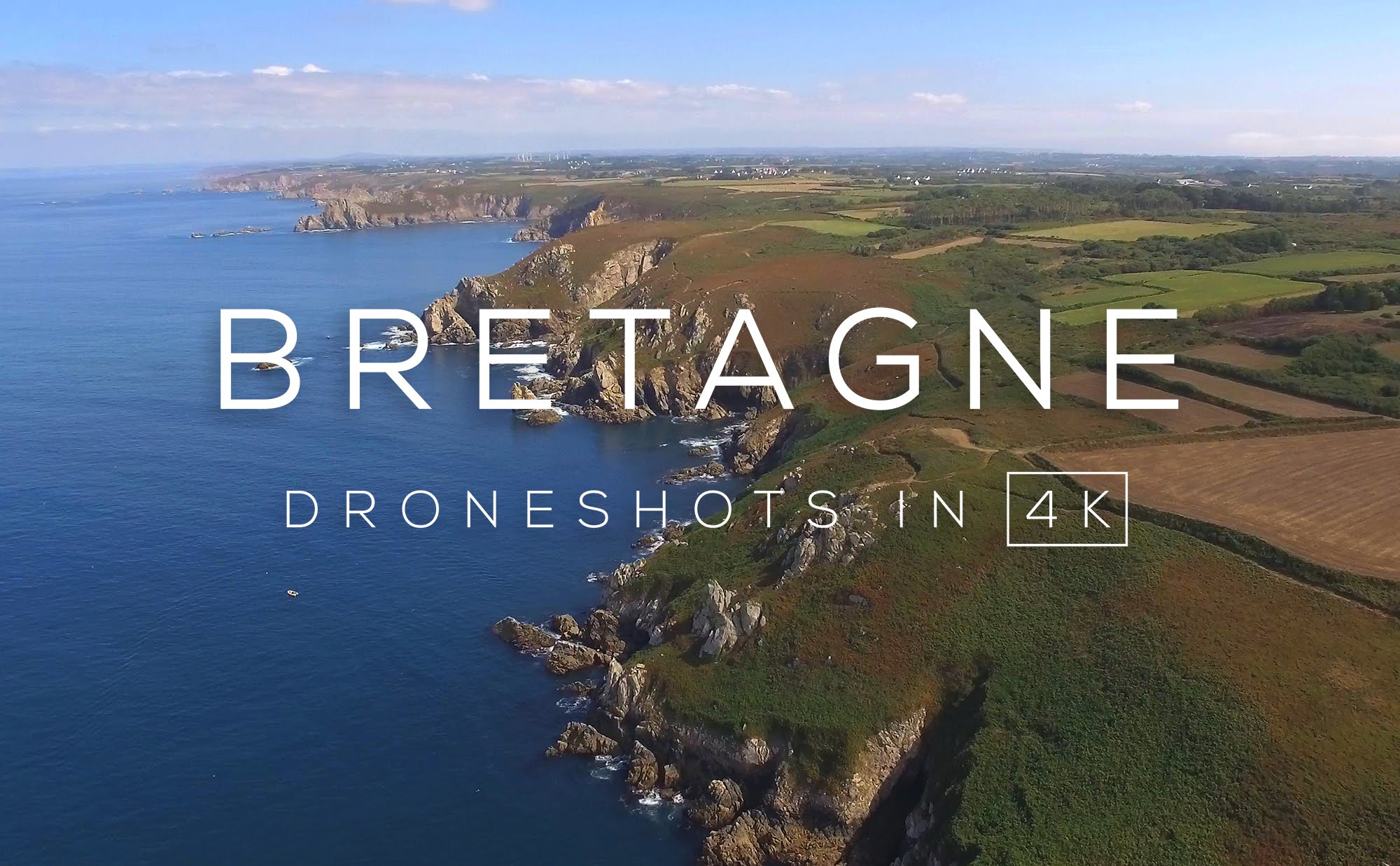Bretagne, France in 4K | Drone video