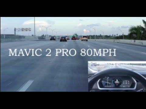mavic 2 pro 80MPH... sort of