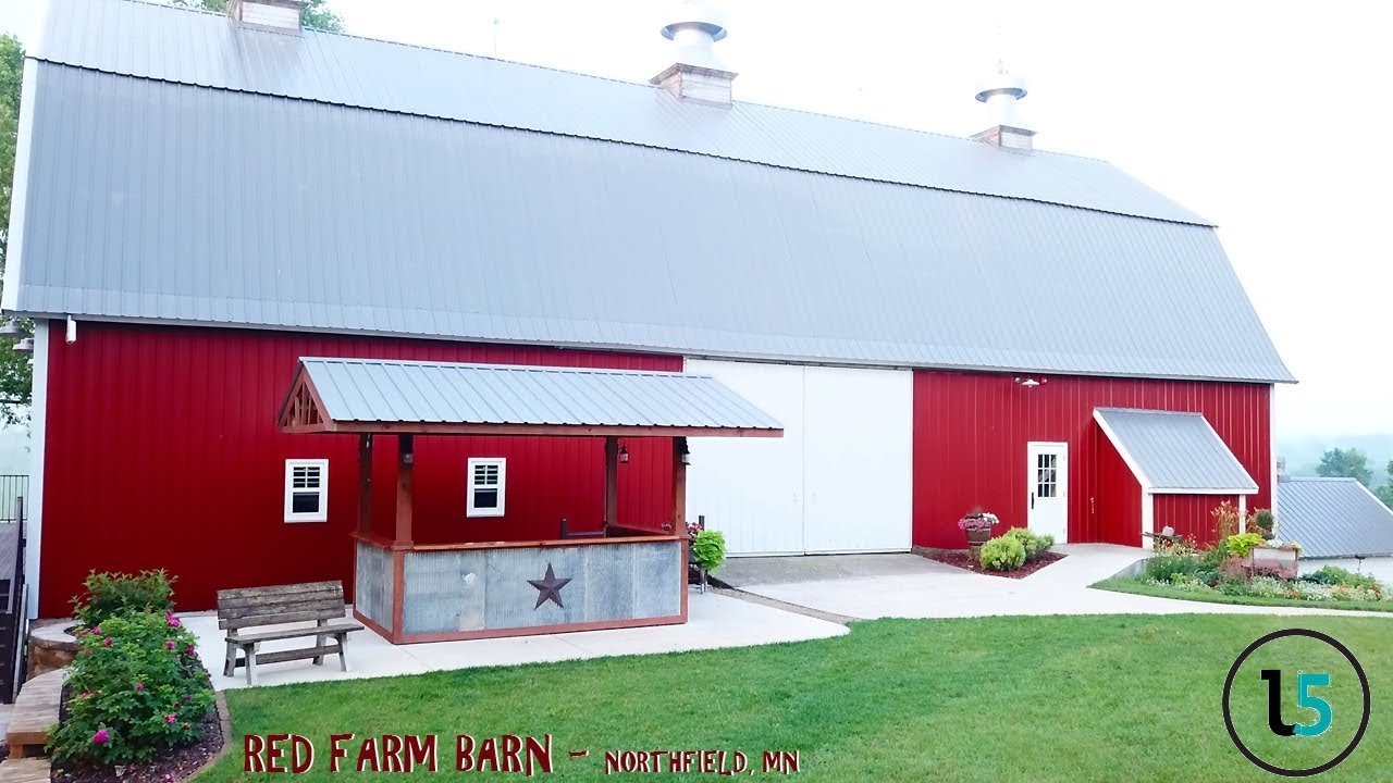 Red Barn Farm Drone Video by Launch5 Media