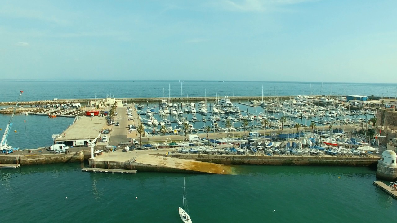 4K Drone Video of Cascais Coastline in Lisbon