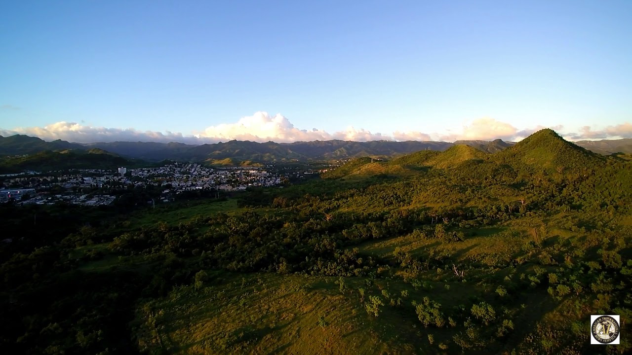 Coamo, Puerto Rico Sunset - Drone Video Oct 20, 2018