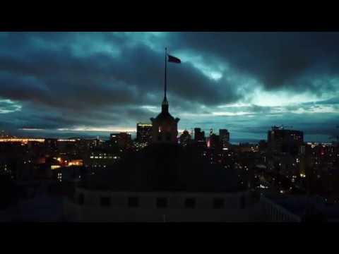 Warriors drone video