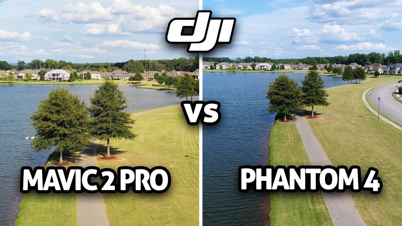 1" Camera Shootout! DJI Mavic 2 Pro vs Phantom 4 (4K)