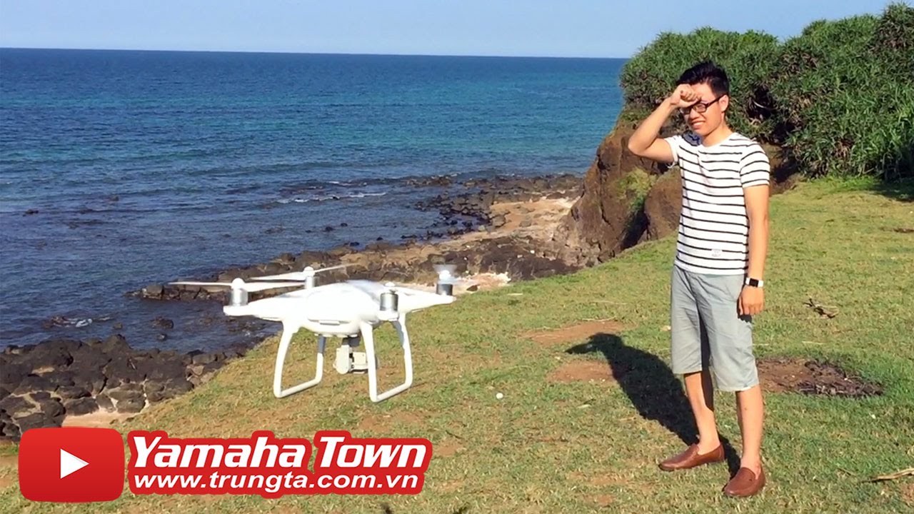 DJI Phantom 4 - Trung Tô hết hồn khi thử tính năng tránh vật cản Flycam! ✔