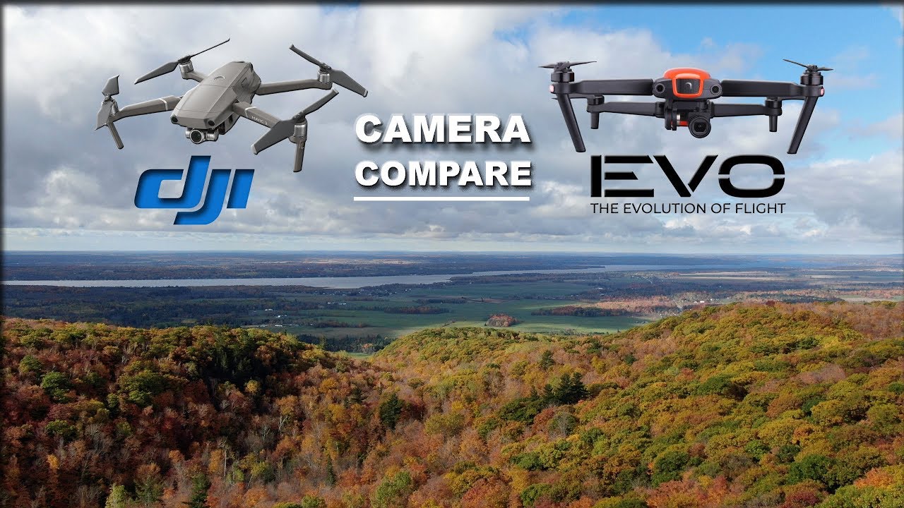 DJI Mavic 2 Zoom vs Autel EVO - CAMERA QUALITY - Canadian Fall Colors