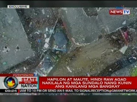 Drone video ng pag-recover sa mga bangkay nina Isnilon Hapilon at Omar Maute