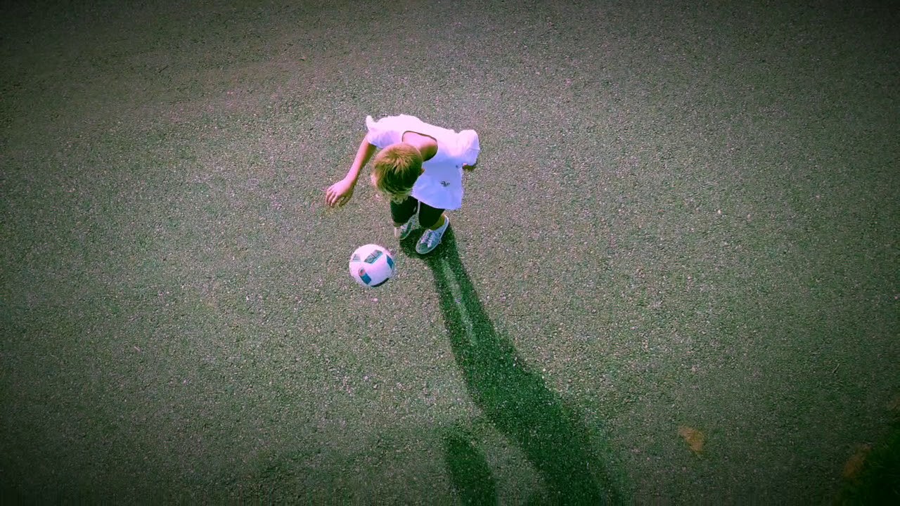 Drone video Bailey de Regt Football Freestyle