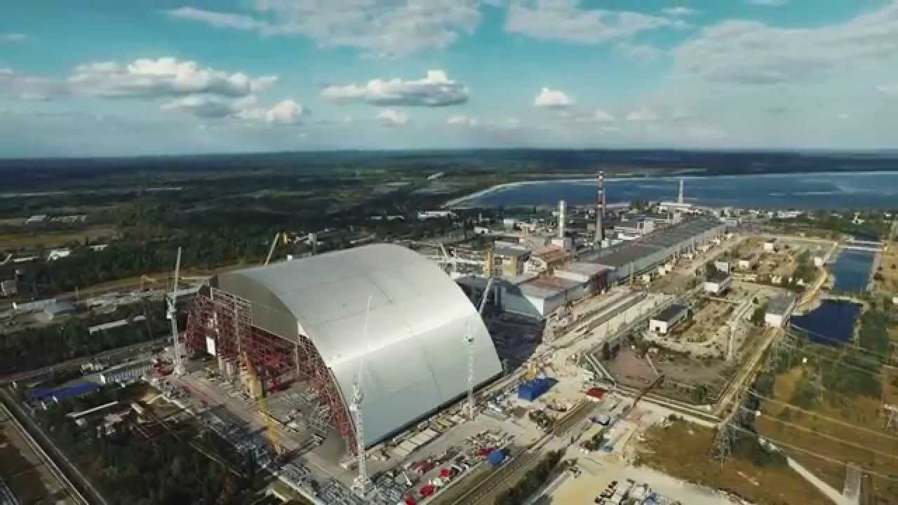Drone footage from Chernobyl
