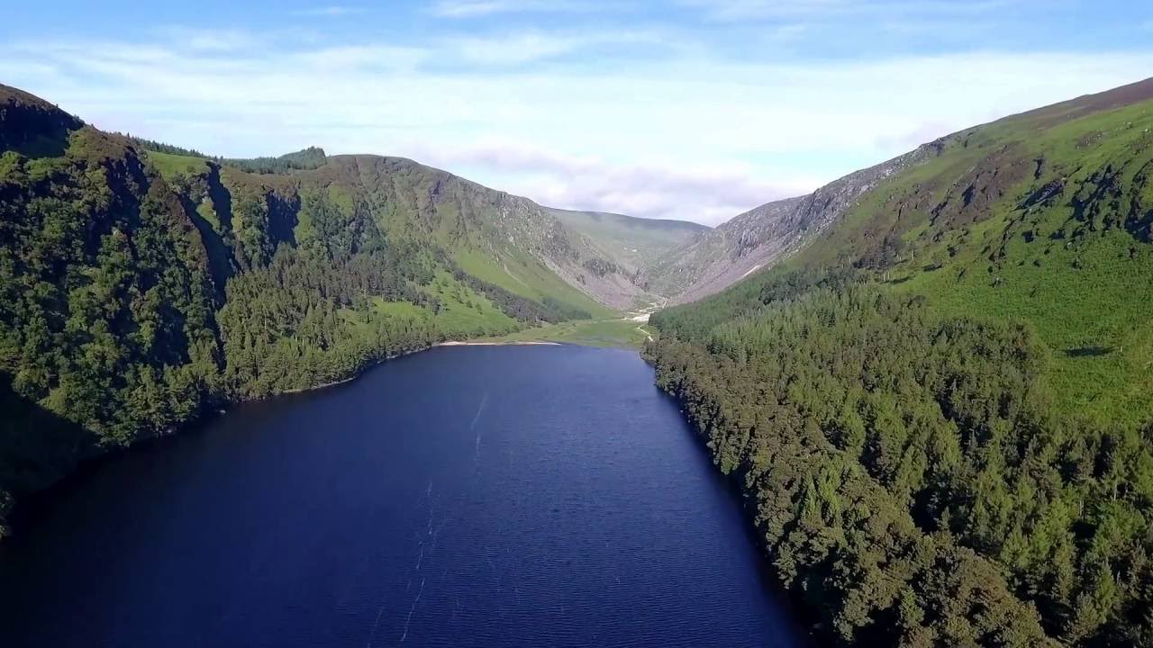 Drone Video of Glendalough in Wicklow, Ireland