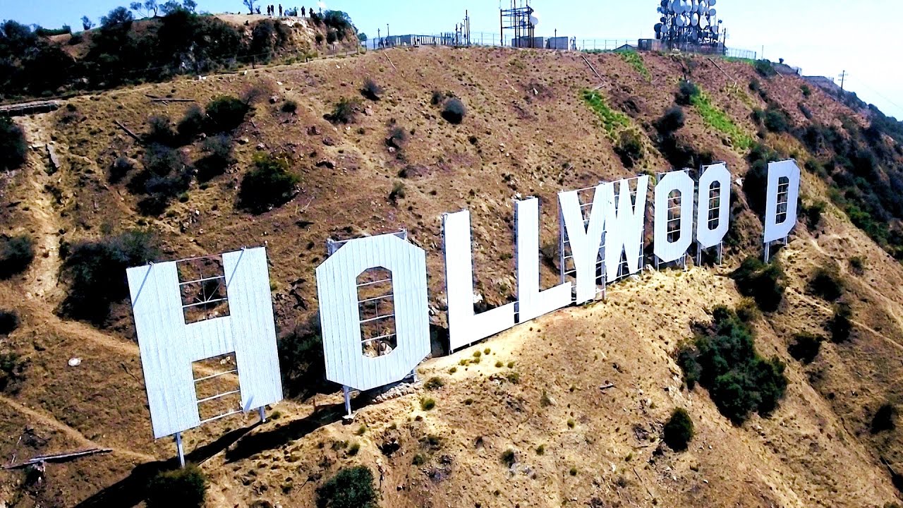 HOLLYWOOD SIGN πβοΈπ₯ | Phantom 4 4K Drone Video