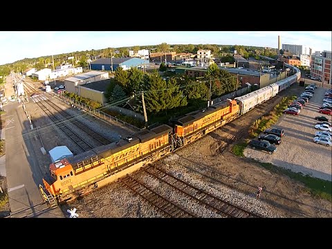 The Circus Train from the Skies! (Drone Video)