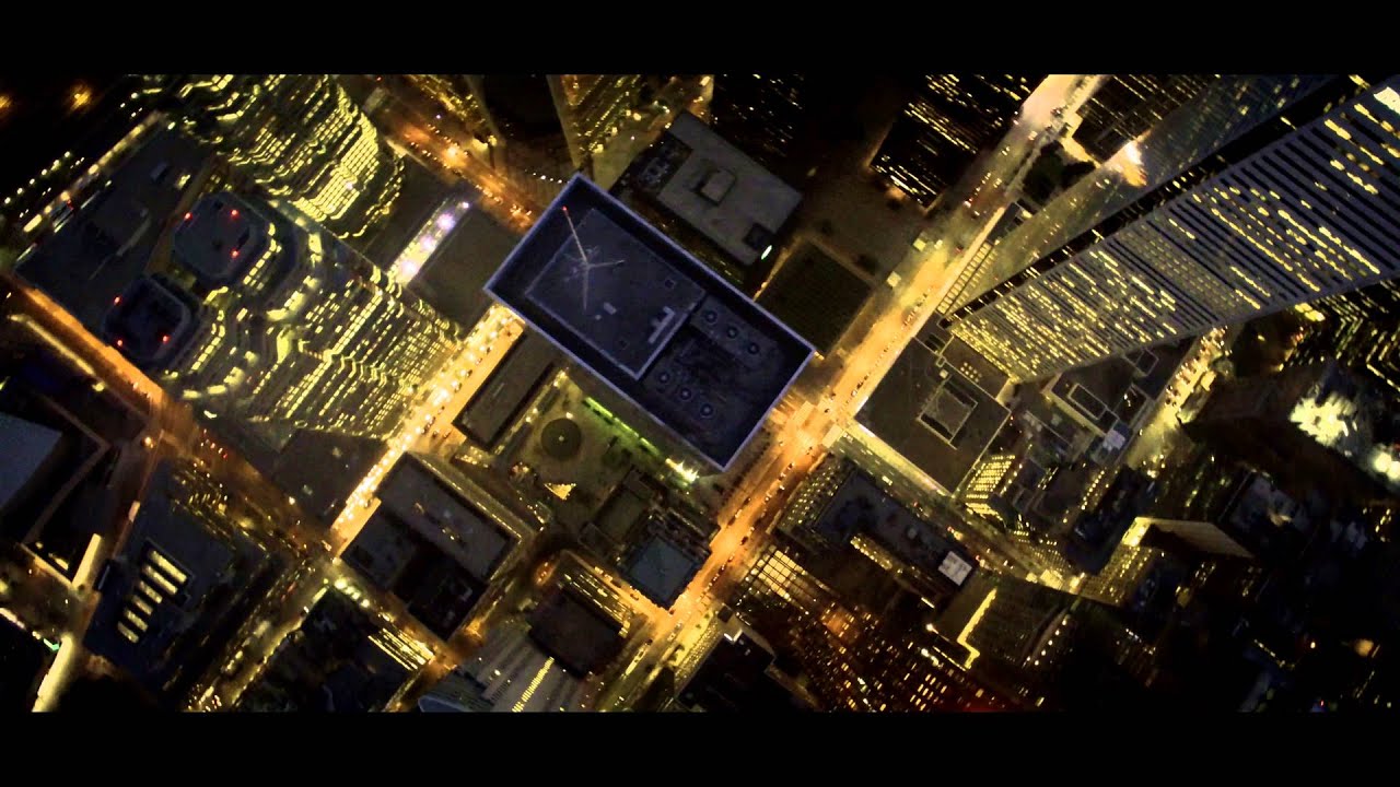 Drone Video of Toronto Skyscrapers & Fireworks