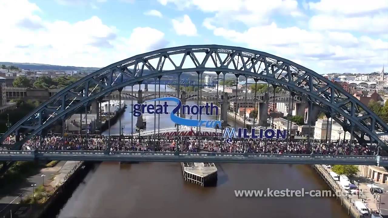 Drone video of Newcastle/Gateshead by Kestrel-Cam, with Mark Knopfler Local Hero